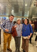 Con Edda Armas en la presentación de Johnny Gavlovski 18/09/2025