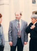 Con Karl Kohut y Verónica Jaffe. Simposio de Eichstätt, Alemania, 1996.