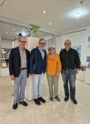 En Valencia, con Carlos Cruz, presidente de la Academia de la Historia de la Universidad de Carabobo. 30/05/2025.