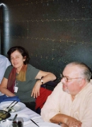 Delegada de Venezuela en el congreso internacional del Pen en Tromso (Noruega), 2004